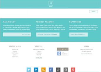 网页页脚 网站页脚